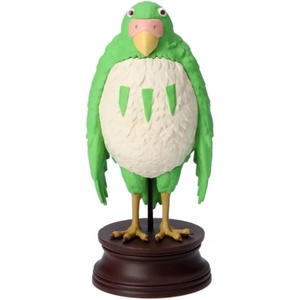 image:imageStudio Ghibli  The Boy and The Heron  Green Parakeet Mini Figure Collection Benelic Statue