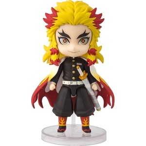 image:imageTAMASHII NATIONS  Demon Slayer Kimetsu no Yaiba  Akaza Bandai Spirits Figuarts mini Action FigureKyojuro Rengoku