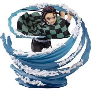 image:imageTAMASHII NATIONS  Demon Slayer Kimetsu no Yaiba  DOMA FiguartsZERO Collectible FigureTanjiro Kamado Water Breathing Reissue