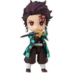 image:imageTAMASHII NATIONS  Demon Slayer Kimetsu no Yaiba  Tanjiro Kamado Nichirin Sword and Rengokus Handguard Figuarts mini Action Figure