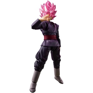 image:imageTAMASHII NATIONS  Dragon Ball Super  Goku Black Super Saiyan Rose Reissue SHFiguarts Action FigureGoku Black Super Saiyan Rose Reissue