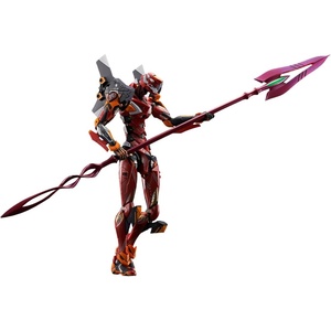 image:imageTAMASHII NATIONS  Evangelion  Evangelion Test Type01 30th with The Spear of Gaius Metal Build Action FigureEvangelion Production Model02 30th With the Spear of Cassius