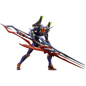 image:imageTAMASHII NATIONS  Evangelion  Evangelion Test Type01 30th with The Spear of Gaius Metal Build Action FigureEvangelion Test Type01 30th With the Spear of Gaius