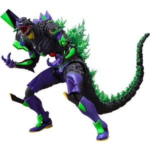image:imageTAMASHII NATIONS  Godzilla vs Evangelion  Test Type01 G Awakening Form Evangelion SHMonsterarts Action Figure