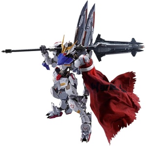 image:imageTAMASHII NATIONS  Mobile Suit Gundam IronBlood Orphans  Gundam Barbatos 4th Form  Boomerang Mace Metal Build Action Figure