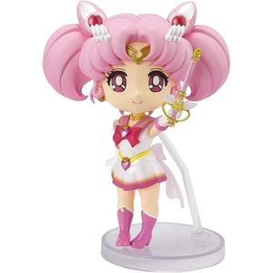 image:imageTAMASHII NATIONS  Sailor Moon Eternal  Super Sailor Uranus Eternal Edition Bandai Spirits Figuarts miniSuper Sailor Chibi Moon