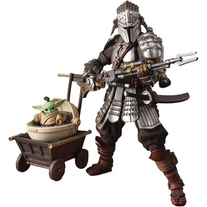 image:imageTAMASHII NATIONS  Star Wars The Mandalorian  Ronin Mandalorian amp Grougu Beskar Armor Bandai Spirits MEISHO Movie Realization Action FigureRonin Mandalorian  Grougu Beskar Armor