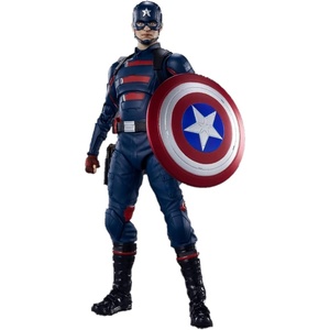 image:imageTAMASHII NATIONS  The Falcon and The Winter Soldier  Captain America John F Walker  Bandai Spirits SHFiguartsCaptain America John F Walker