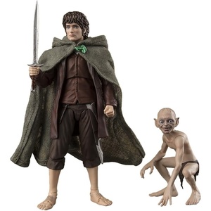image:imageTAMASHII NATIONS  The Lord of The Rings  Frodo Baggins amp Gollum The Lord of The Rings The Fellowship of The Ring SHFiguarts Action FigureFrodo Baggins  Gollum the Lord of the Rings the Fellowship of the Ring