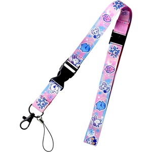 image:imageTamagotchi Paradise Lanyard  Vivid YellowPastel Pink