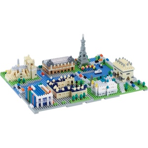 image:imagenanoblock  World Famous Cities  Paris Advanced Hobby Series Building Kit