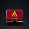 image:imageBandai Toys  Gundam  Gundam 00 Acrylic Logo Display StandAlaws Symbol Gundam 00