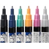 image:imageGSI Creos  GMS127 Gundam Marker MSV Set Set of 6 Markers Mr HobbyGundam Market Metallic Set 02