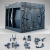 image:imageMegahouse  Gundam Seed  Arc Angel Hangar 1144 Realistic Model Series Diorama Display Base