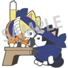 image:imageMegahouse  Naruto  Nyaruto Pins Collection  Naruto Uzumaki amp Sasuke Uchiha Mega Cat Project Collectible FigureNyaruto Pins Collection  Naruto Uzumaki  Sasuke Uchiha