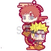 image:imageMegahouse  Naruto Shippuden  Naruto Two Man Cell Rubber Mascot BuddyColle Complete Set