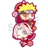 image:imageMegahouse  Naruto Shippuden  Naruto Two Man Cell Rubber Mascot BuddyColle Complete Set
