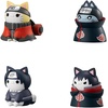 image:imageMegahouse  Naruto Shippuden  Nyaruto Shippuden Battle to defend Konoha Mega Cat Project Complete Set with Gift