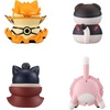 image:imageMegahouse  Naruto Shippuden  Nyaruto Ver Break Out Fourth Great Ninja War Mega Cat Project Complete Set with Gift