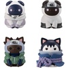 image:imageMegahouse  Naruto Shippuden  Nyaruto Ver Break Out Fourth Great Ninja War Mega Cat Project Complete Set with Gift