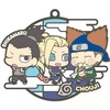 image:imageMegahouse  Naruto Shippuden  Three Man Cell Rubber Mascot BuddyColle Complete Set
