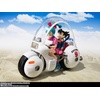 image:imageTAMASHII NATIONS  Dragon Ball  Bulmas Motorcycle Hoipoi Capsule No 9 Bandai Spirits SHFiguarts Action FigureBulmas Motorcycle Hoipoi Capsule No 9