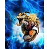 image:imageTAMASHII NATIONS  Dragon Ball Z  Extra Battle Super Saiyan 3 Son Goku Dragon Fist Explosion Bandai Spirits FiguartsZERO Collectible Statue