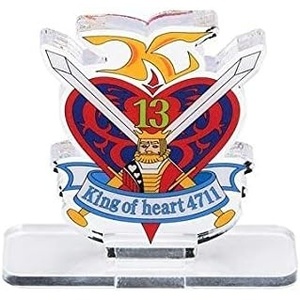image:imageBandai Toys  G Gundam  King of Hearts Small Size Acrylic Logo Display Stand