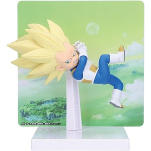 image:imageBanpresto  Dragon Ball DAIMA  Super Saiyan 3 Vegeta with Panel mini Figure