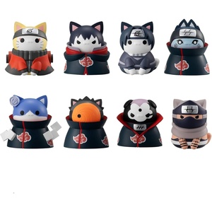 image:imageMegahouse  Naruto  Nyaruto Shippuden Battle to Defend Konoha Mega Cat Project Blind Box Complete Set