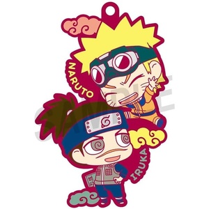 image:imageMegahouse  Naruto Shippuden  Naruto Two Man Cell Rubber Mascot BuddyColle Complete Set