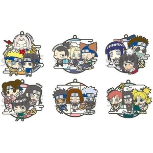 image:imageMegahouse  Naruto Shippuden  Three Man Cell Rubber Mascot BuddyColle Complete Set