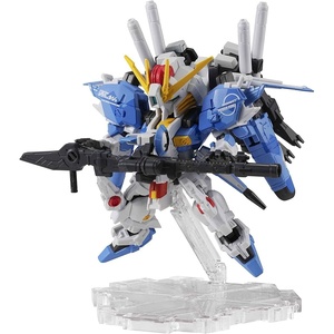 image:imageTAMASHII NATIONS  Gundam Sentinel  MS Unit ExS Gundam Blue Splinter Type Bandai Spirits NXEdge Style Action Figure